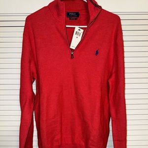 POLO Zip Up Sweater NWT SzM